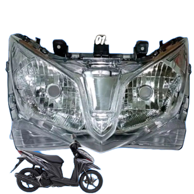 reflektor lampu depan vario techno 125 old 2012-2014