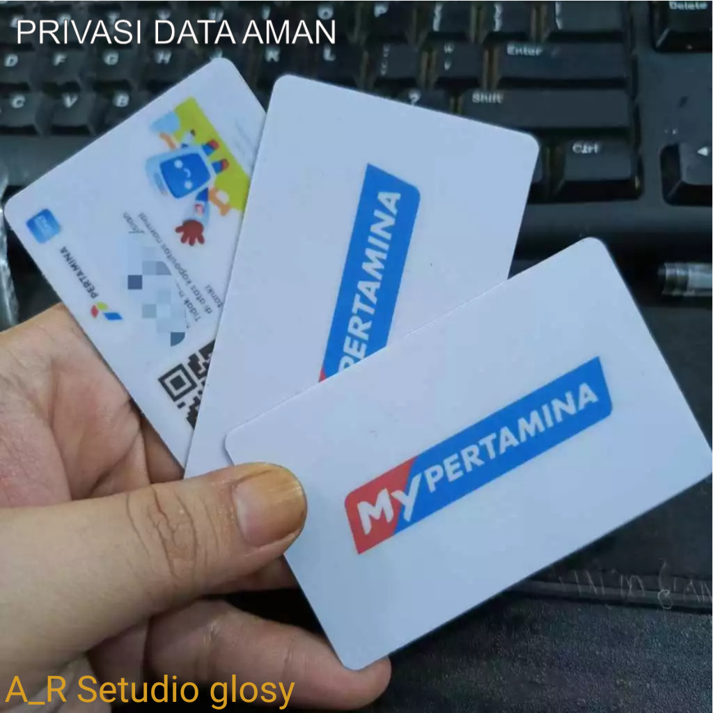 

Cetak Kartu ID Card BARCODE My Pertamina Praktis PVC PREMIUM