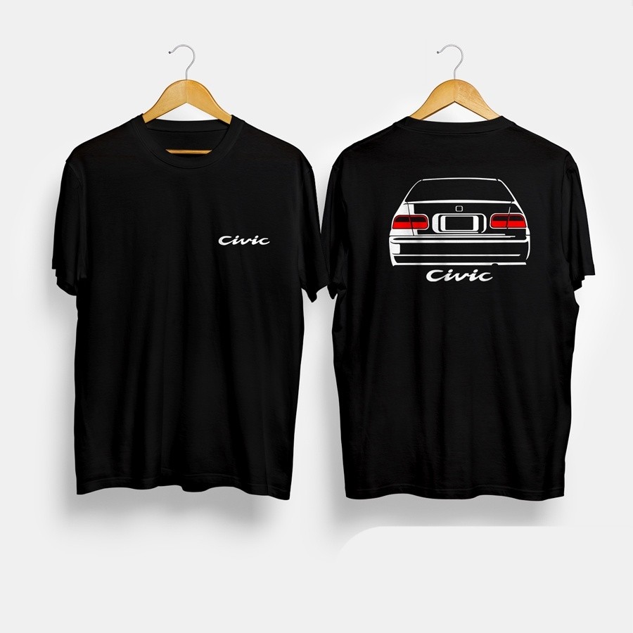 Kaos Baju Mobil Honda Civic Genio Back Kaos Otomotif