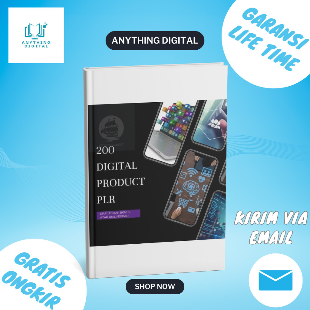 200 PLR PRODUK DIGITAL MARKETING - ECOURSE TEMPLATE SOFTWARE JUAL LAGI- PELUANG USAHA