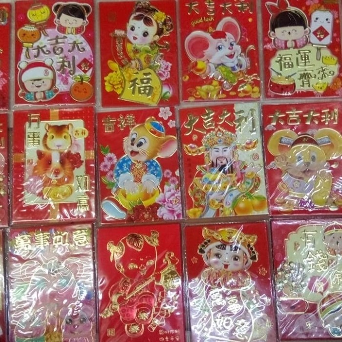 

Angpao Imlek SinCia Ukuran Sedang Motif Random