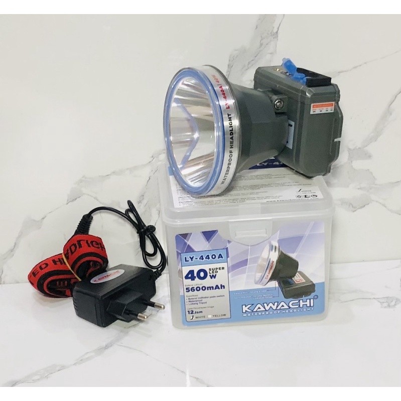 Senter Kepala Kawachi 40 Watt LY - 440A Waterproof