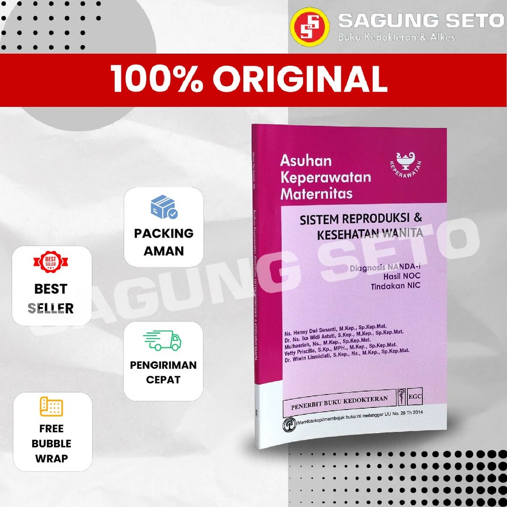 BUKU ASUHAN KEPERAWATAN MATERNITAS SISTEM REPRODUKSI&KESEHATAN WANITA