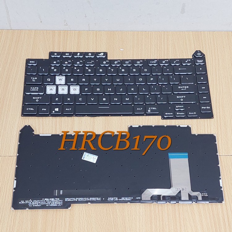 Keyboard For Asus ROG Strix G15 G513 G513QR G513QC G513QE BACKLIGHT -HRCB