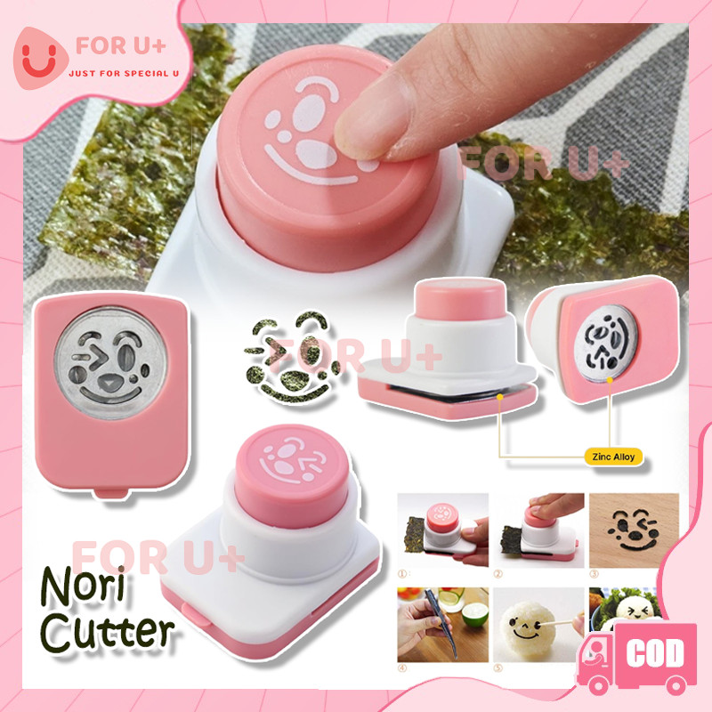 Pemotong Rumput Laut Nori/Nori Puncher Bento Pemotong Rumput Laut Cutter Cetakan