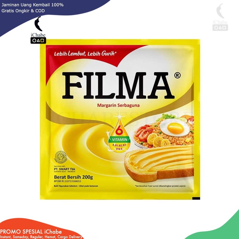 

[Tokome23] COD (1 PCS) DS Filma Margarin Serbaguna 200gr