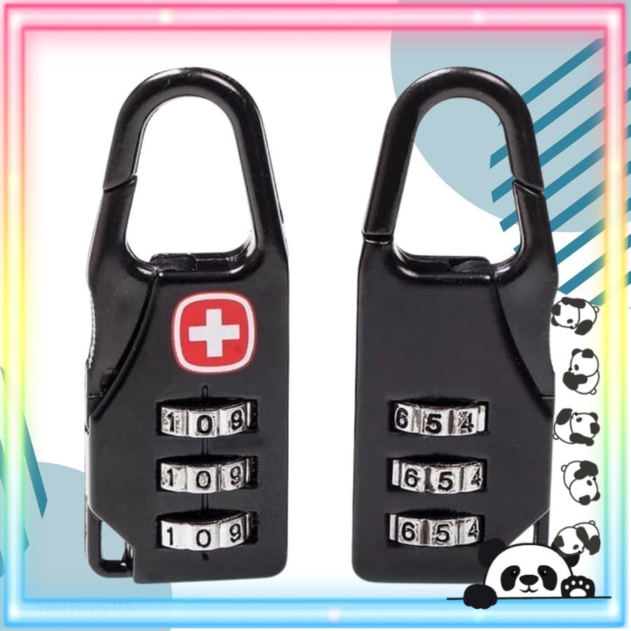 Gembok Tas Travel Kunci Koper padlock Travel Bag