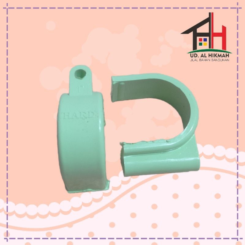 Clamp / Klem Pvc 1 Inch / Klem Pipa PVC 1“ Per PCS - KLEM PIPA