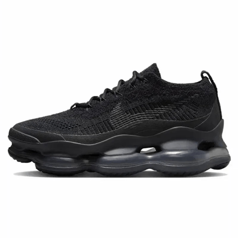 Nike Air Max Scorpion Vintage FK "Triple Black" Men Women Running Shoes Shock Absorbable Non-slip Br