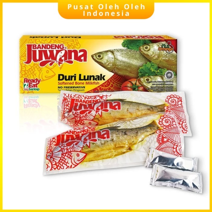 

Bandeng Presto Juwana Duri Lunak Asli Khas Semarang Vacuum 1 box isi 2 Ikan Asap Oleh Oleh Bergizi