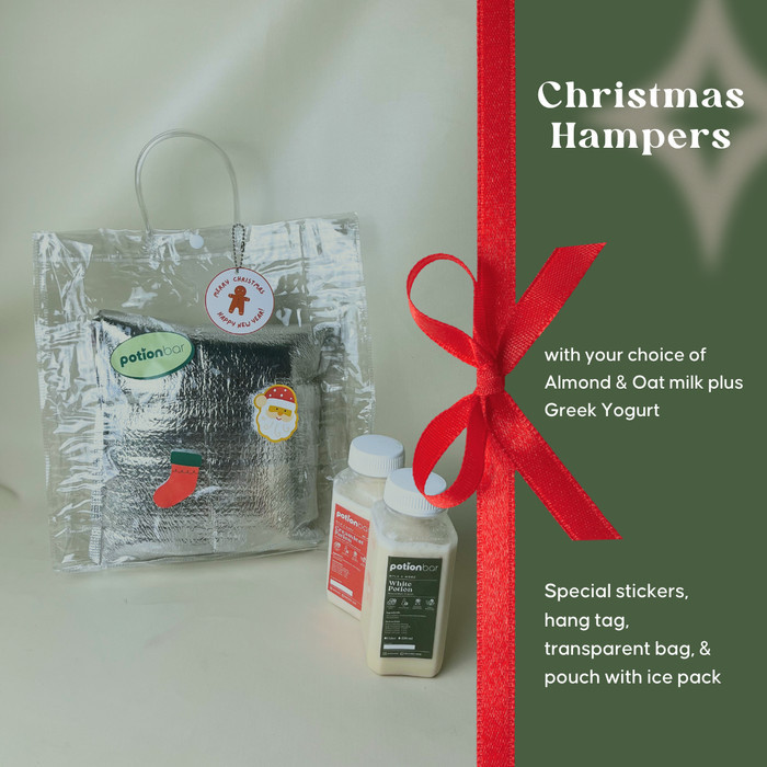 

Paket Hampers Almond Milk imlek / tahun baru / lebaran [Additional] - Paket A