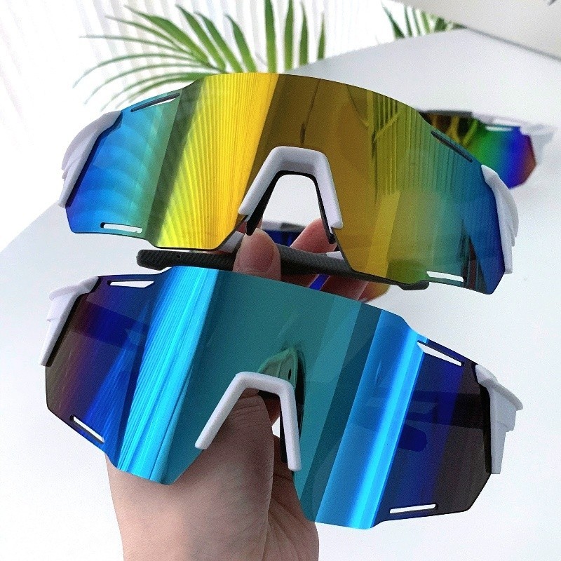 Kacamata Hitam Olahraga Outdoor Kacamata Daki Gunung Bersepeda Bermotor Anti Debu Silau