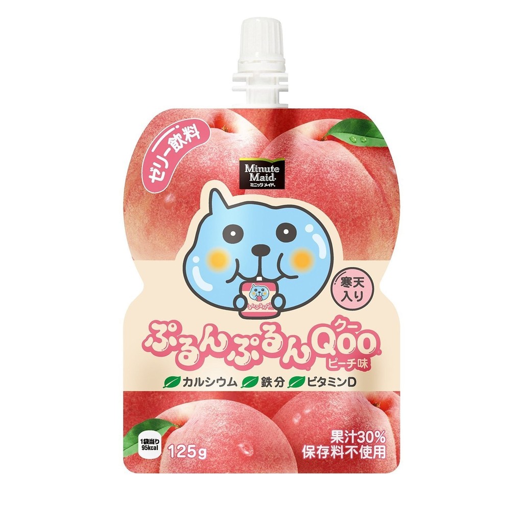 

Minute Maid Purun Qoo Peach Jelly 125gr