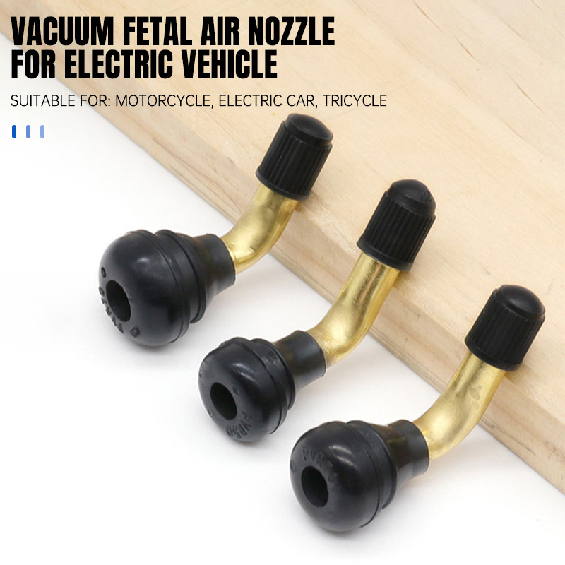 COD Pentil Ban Sepeda Listrik/Sepeda Listrik /Pentil Ban Tubeless Bengkok PVR 50 Selis /Sepeda Listr