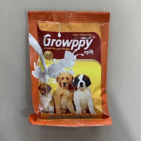 Susu Growppy Anjing - Susu Anjing - Susu Anak Anjing 30gr Susu Anak Anjing Growppy 30g [PCS] Puppy M