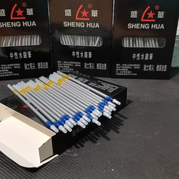 

[New Promo] Silver Pen Sheng Hua Penanda Pola Isi 100 pcs per pack untuk Bahan Kulit Oscar Spon Leather Mark