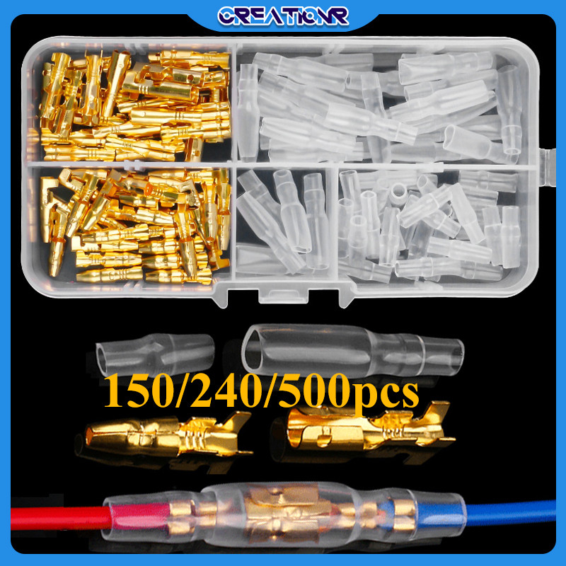 150/240/500pcs Socket Kabel Motor/skun Kabel Motor/soket Kabel Motor/skun Kabel Bulat/skun Bulat Kab