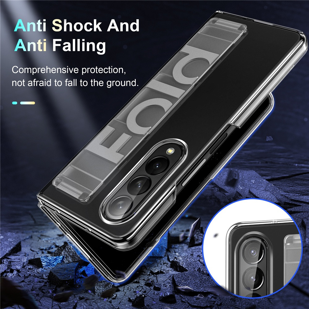 Hard Case Kompatibel Untuk Samsung Galaxy Z Fold 6 Z Fold 5 Z Fold 4 Z Fold 3 Silikon Macaron Candy 