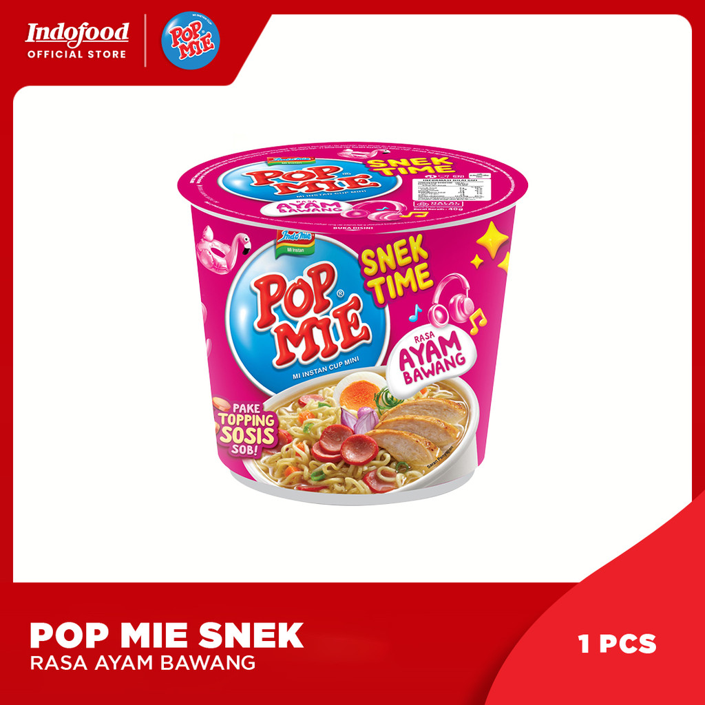 

1 Pcs - Pop Mie Snek Ayam Bawang