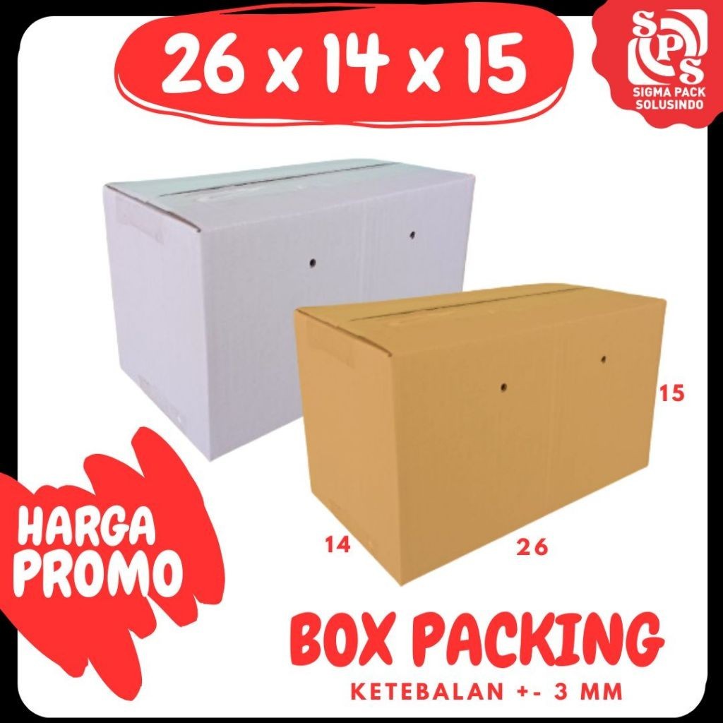 

Kardus AMDK 26x14x15 isi 24x120ml Kardus Packing/Karton/Polos/hampers/box Minuman MEDIAKIT IDN