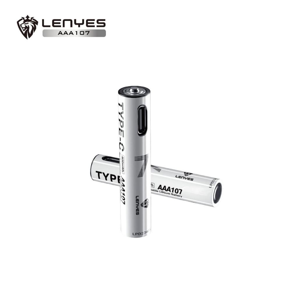 Baterai Charge Isi Ulang LENYES AAA107 AAA 1.5V Rechargeable Lithium Battery 600mWh Batu Batre Cas