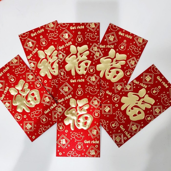 

Angpao Naga 2024 isi 6 3D Premium Panjang Angpau Bentuk Kartun Grosir - JC102 ISI 6