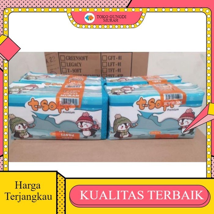 Tissue T-Soft Premium BANDED 230Sheets