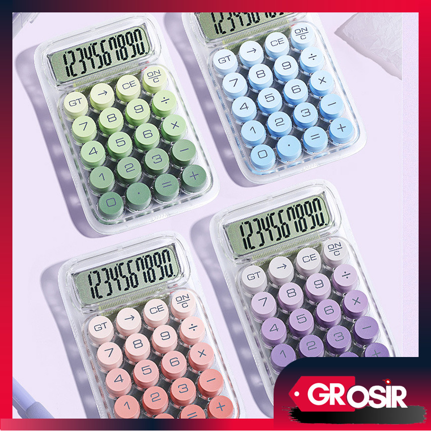 

Grosir - 6549 Gradient Calculator / Kalkulator 12 Digit / Calculator Model Transparan / Aesthetic Calculator / Kalkulator Sekolah