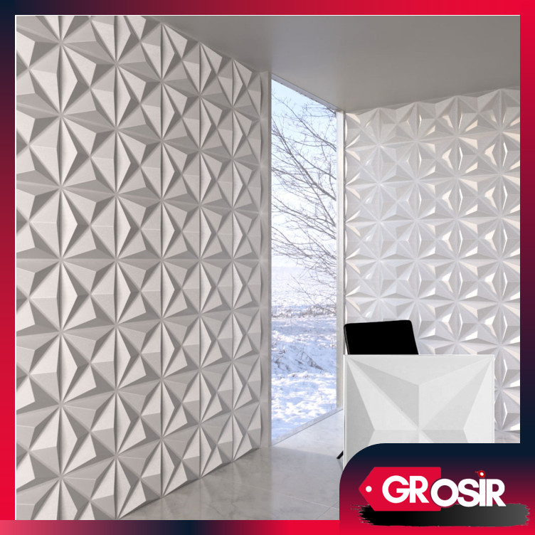 Grosir - H5430 Wallpanel PVC /  Wall Panel PVC 3D  / Wallpaper Dinding Dekorasi / WallPanel 3D Dindi