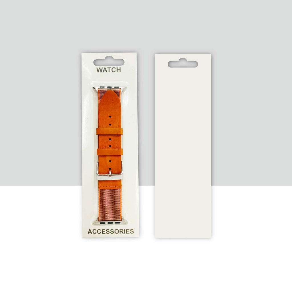 20Pcs Simple Card Type Style Packaging Box For Apple Watch Band Pack Leather Silicone Nylon Steel Ma