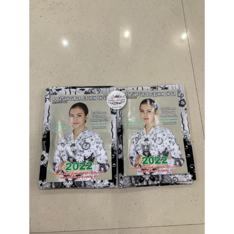kain pgri 2022, katun batik terbaru