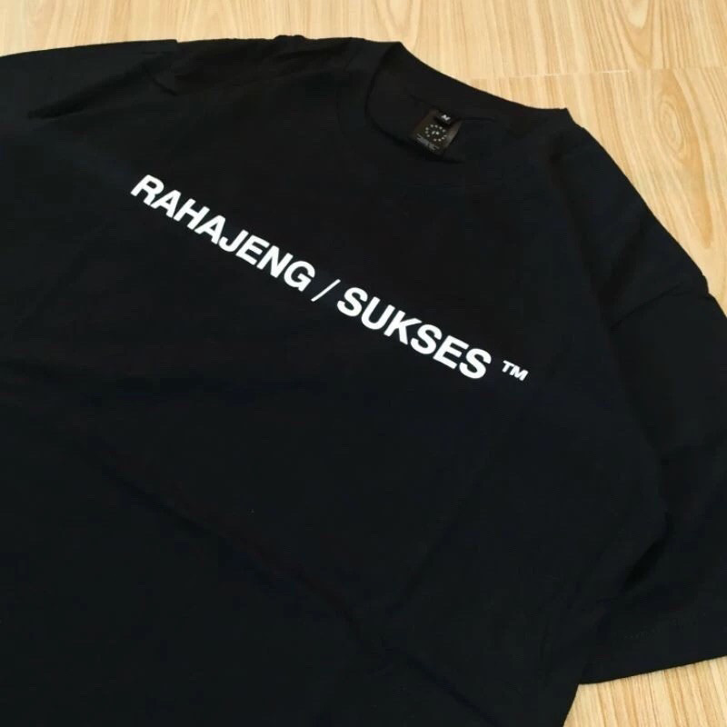 Tshirt Band FEAST - RAHAJENG/SUKSES Edisi Bali Cotton combad Black 24s Tebal