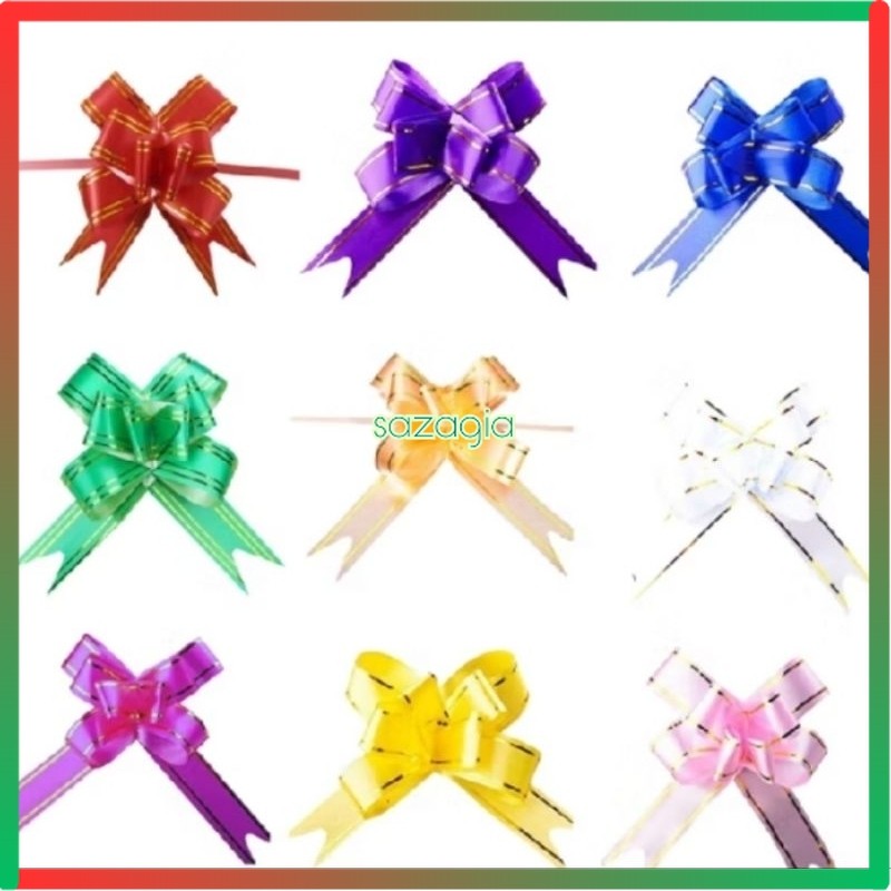 

(SG) Pita Serut Tarik Isi 10pcs Souvenir Kado Parcel