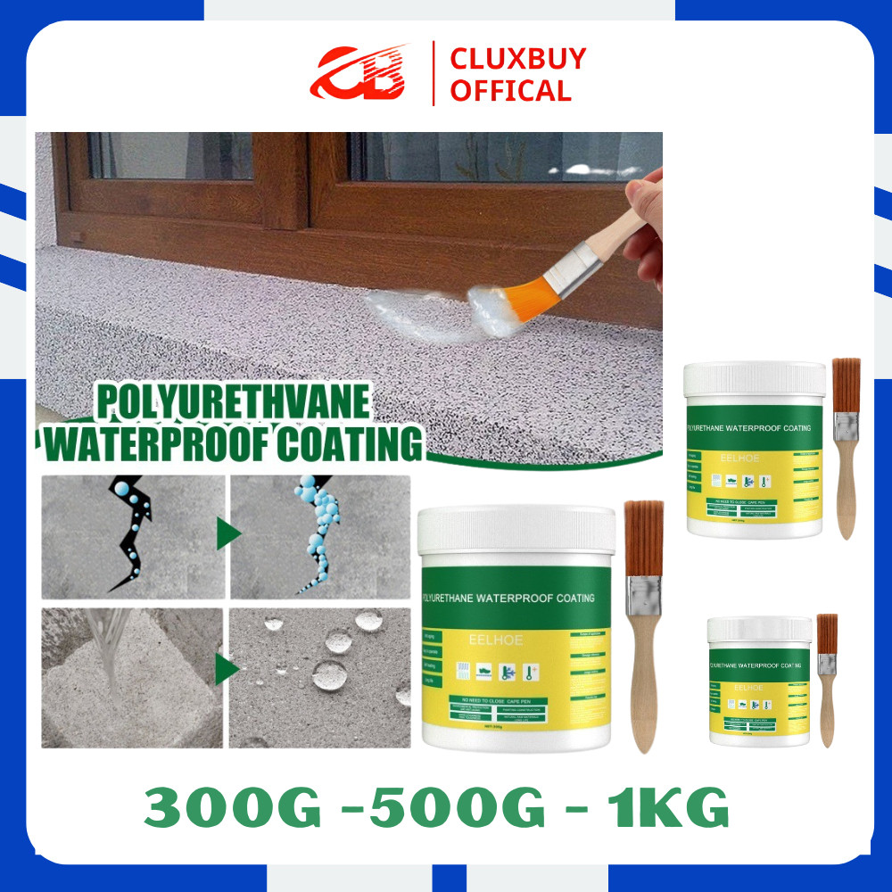 Lem Tahan Air ORIGINAL CC - Jaysuing Lem Transparan Anti Bocor 3 Ukuran - Tipe 2 - 1kg