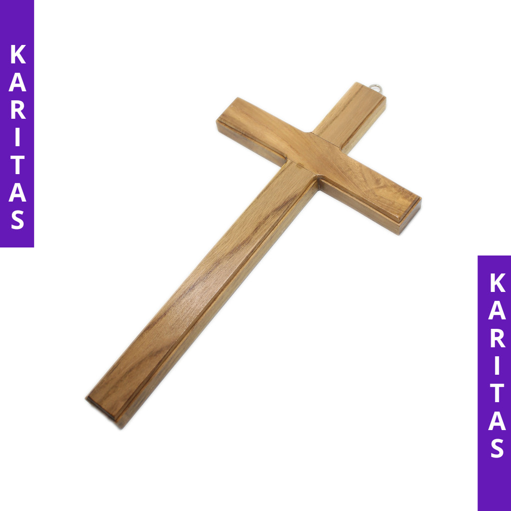 SALIB DINDING KRISTEN 40 CM (BESAR) / SALIB GANTUNG KRISTEN / HIASAN DINDING KRISTEN / PAJANGAN SALI