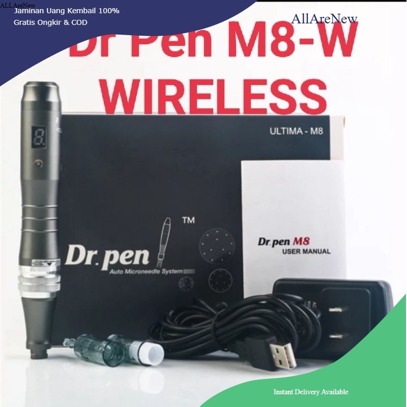 dr pen m8 Dr pen M8 terbaru new drpen m8 dermapen 6 level bb glow bopeng scar dr pen terbaru