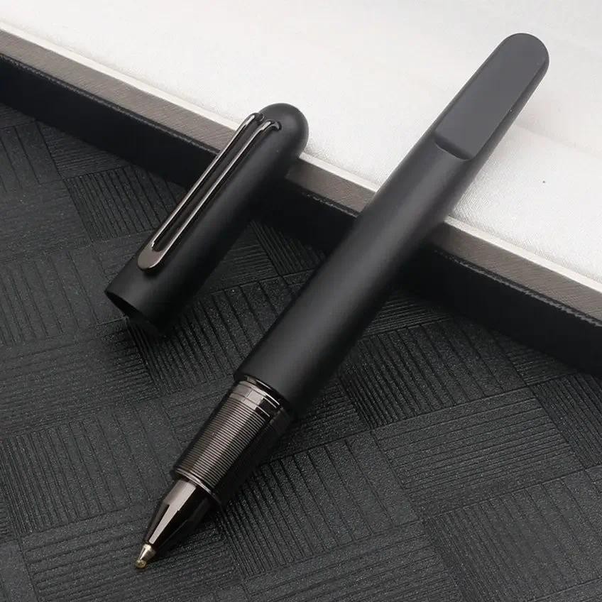 

Luxury M Collection Ultra Black Signnature Rollerball Pens Best Resin Fountain Pen with Magnetic Cap Cute Stationery