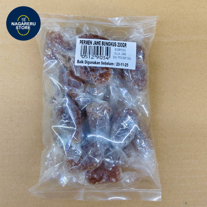 

Permen jahe bungkus 200gr