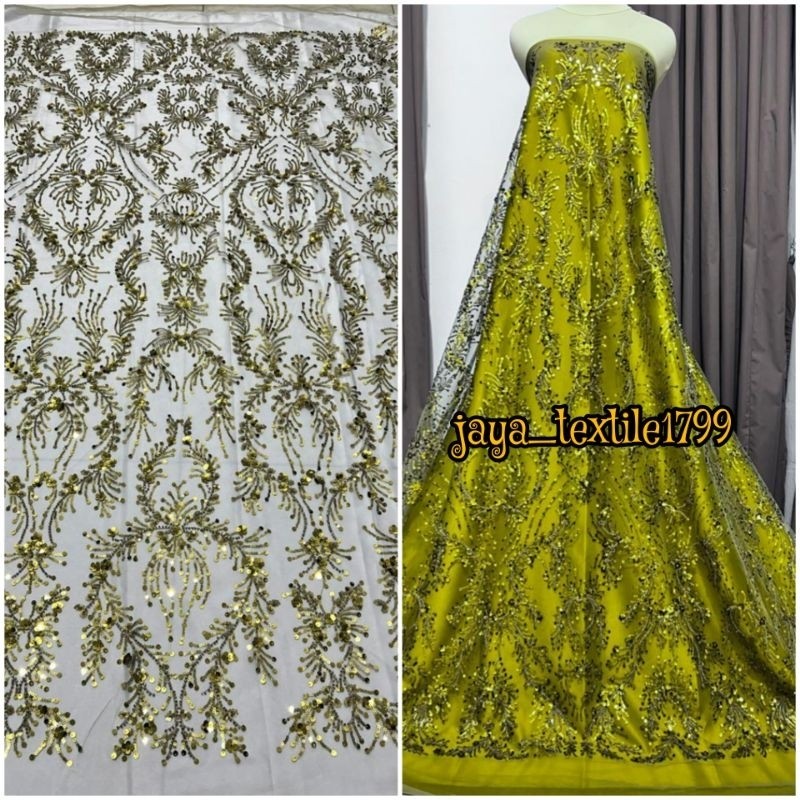 NANTARSHOP MURAH PAYET PREMIUM/ BROKAT KEBAYA MUTIARA/ BAHAN KEBAYA
