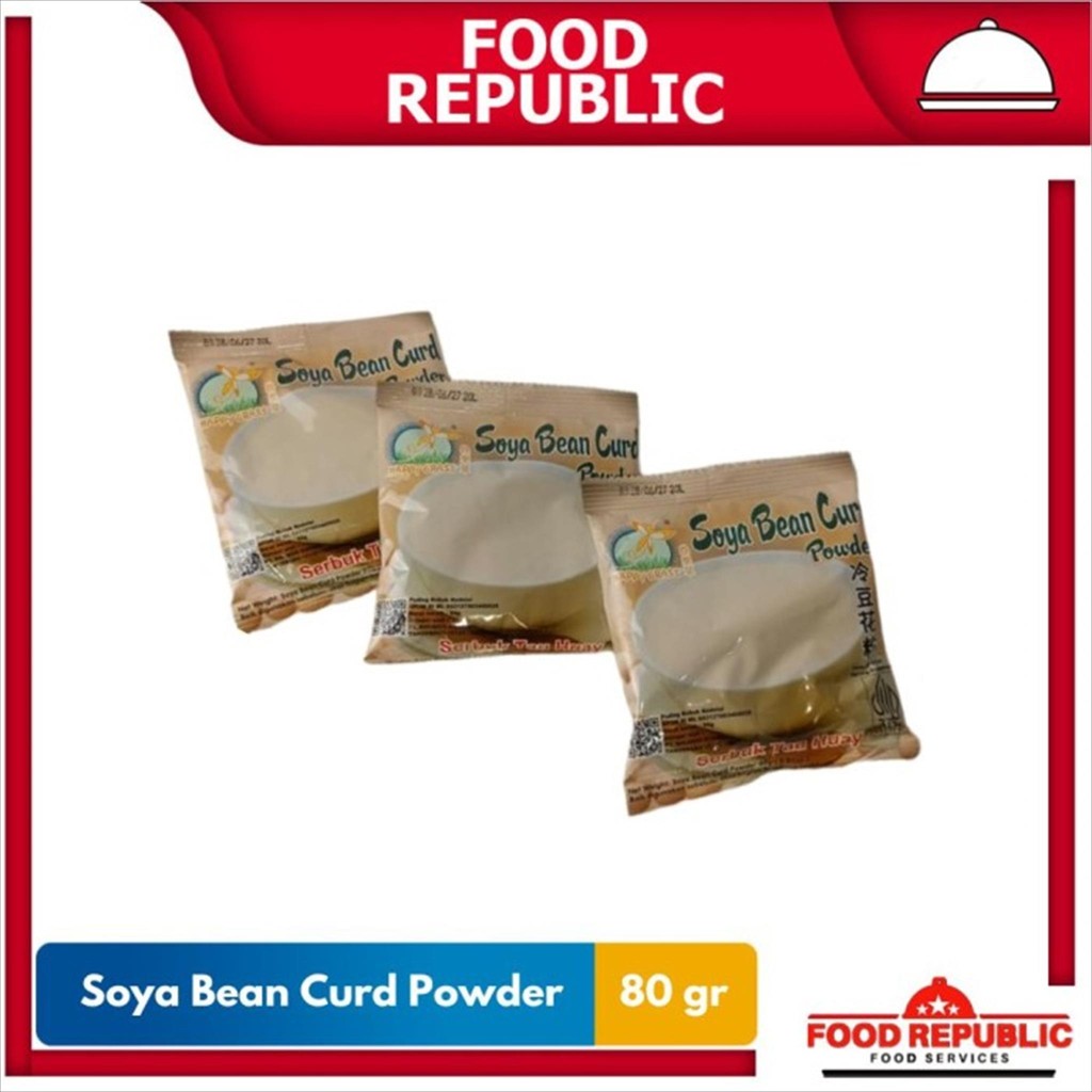 

Happy Grass Soya Bean Curd Powder / Puding Bubuk Kedelai 80 gr Halal
