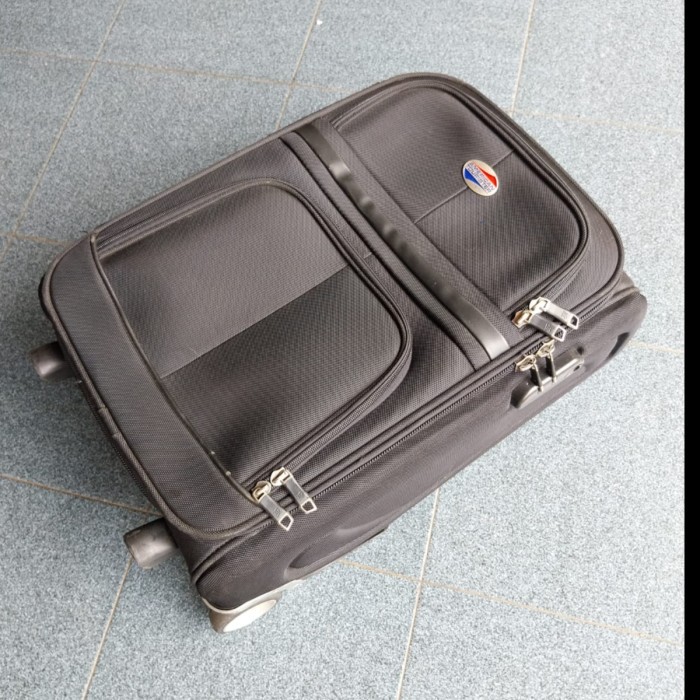 Koper Softcase American Tourister Asli 22 inch Bagasi