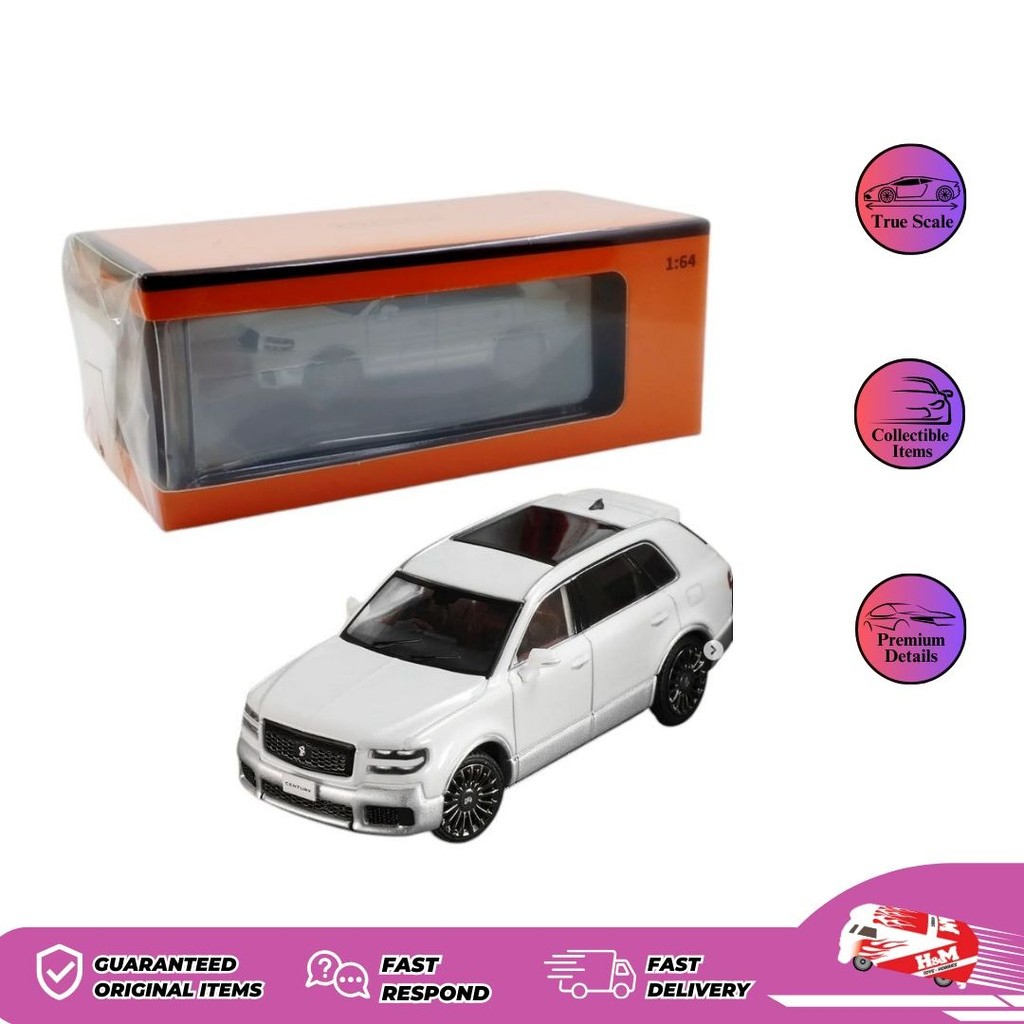 GCD 1/64 Toyota Century 2023 White