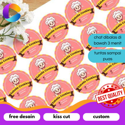 

Cetak INC Print & Cut Sticker Vinyl / Transparan A3+ Cetak Kiss Cut Stiker Label Tahan Air Bandung