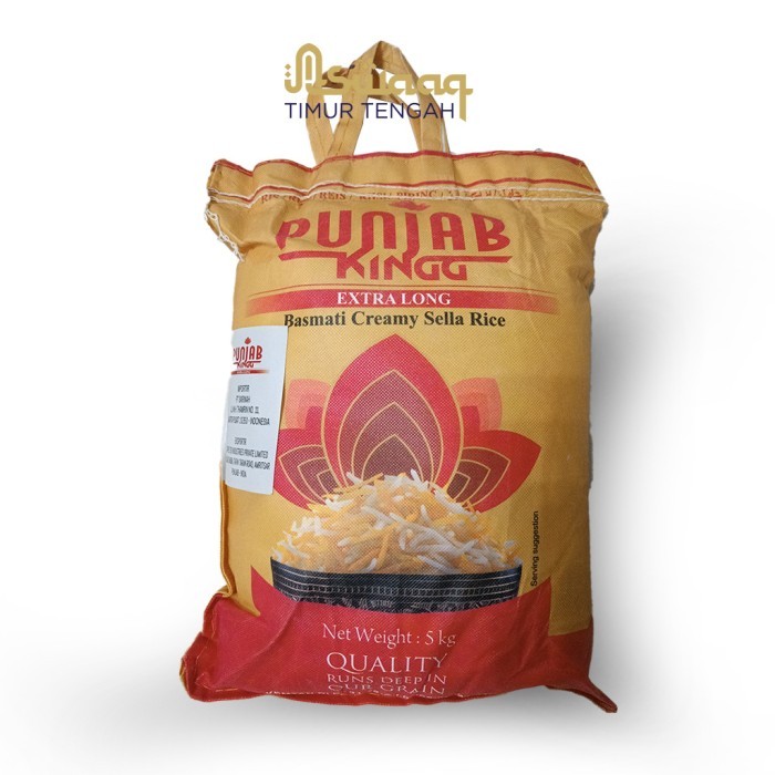 

Beras Basmati Asli India 5kg Super Premium - Punjab Kingg lb 0805