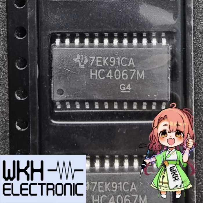 (BACA DESKRIPSI) IC SMD 74HC4067D SOP24 74HC4067 HC4067 SOP-24