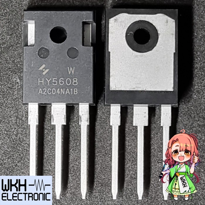 (BACA DESKRIPSI) ORIGINAL HY5608W HY5608 HY 5608 80V 360A MOSFET N-Channel TO-247