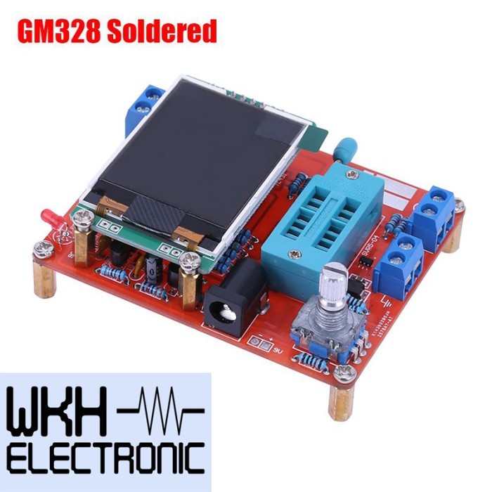 (BACA DESKRIPSI) ESR Meter Transistor RCD LCR Meter PWM Generator GM328