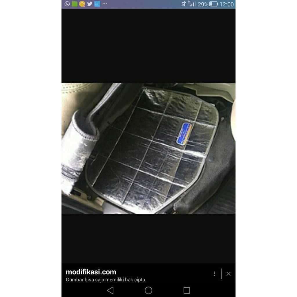 Karpet Peredam Panas Kursi Mobil L.300 operasional Kantor