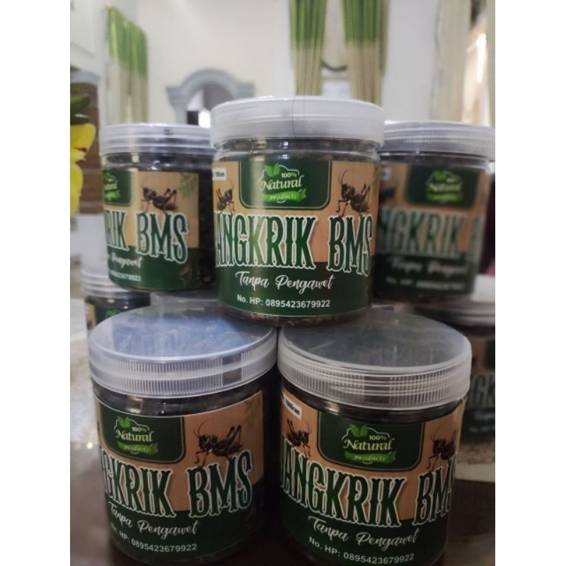 Jangkrik Kering 75gr – Nutrisi Tinggi untuk Burung & Reptil