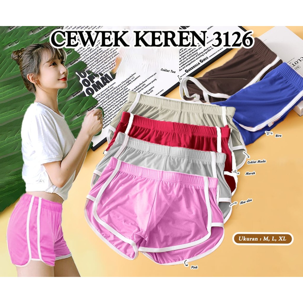 Terlaris Celana Pendek Wanita Fashion Korea Termurah - Can